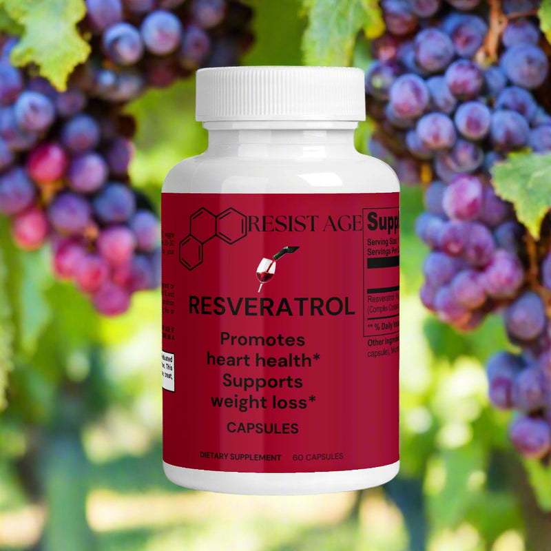 Resveratrol 50% 600mg - Resist Age