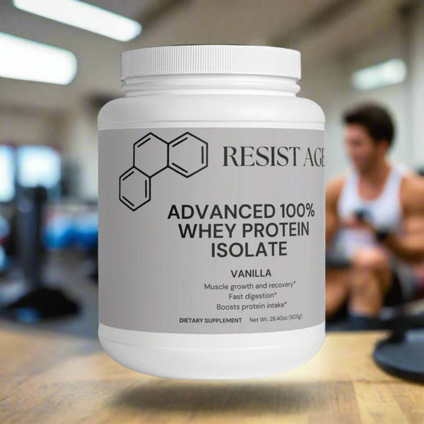 Advanced 100% Whey Protein Isolate (Vanilla) - Resist Age