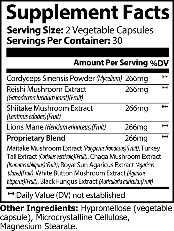 Mushroom Complex 10 X - Resist Age