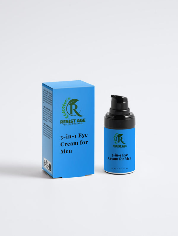 3-in-1 Eye Cream for Men - Resist Age